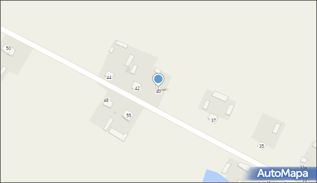 Czarnocin, Czarnocin, 40, mapa Czarnocin