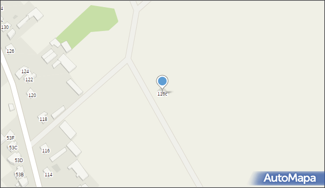 Czarnocin, Czarnocin, 116c, mapa Czarnocin