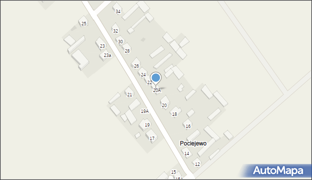 Czarnocin, Czarnocin, 20A, mapa Czarnocin