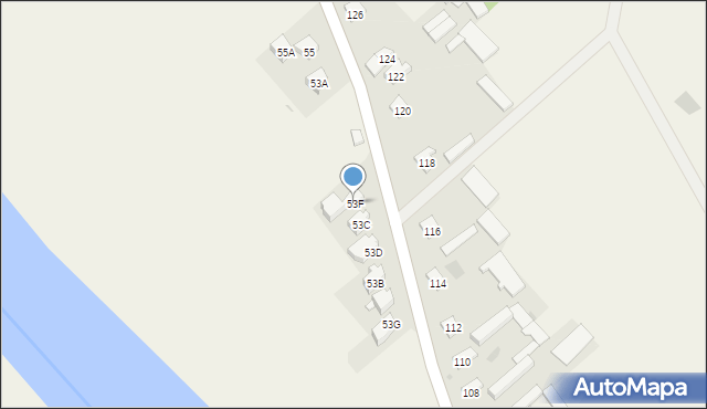 Czarnocin, Czarnocin, 53F, mapa Czarnocin