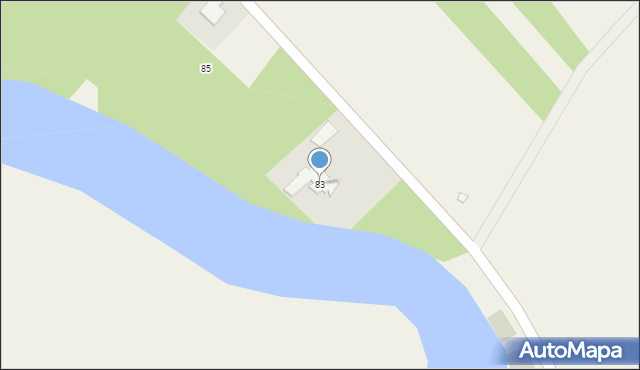 Czarnocin, Czarnocin, 83, mapa Czarnocin