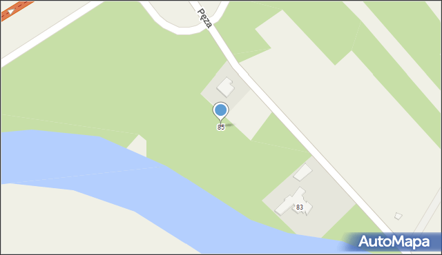 Czarnocin, Czarnocin, 85, mapa Czarnocin