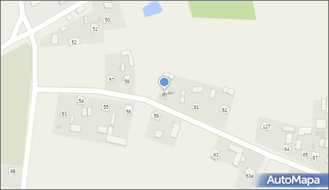 Czarnocin, Czarnocin, 60, mapa Czarnocin