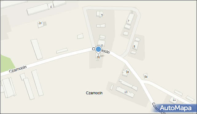 Czarnocin, Czarnocin, 6b, mapa Czarnocin