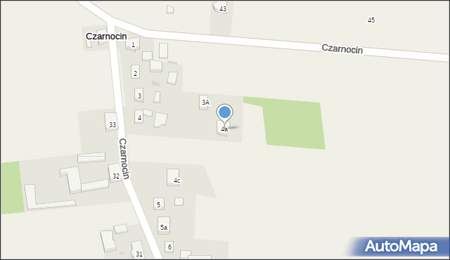 Czarnocin, Czarnocin, 4a, mapa Czarnocin
