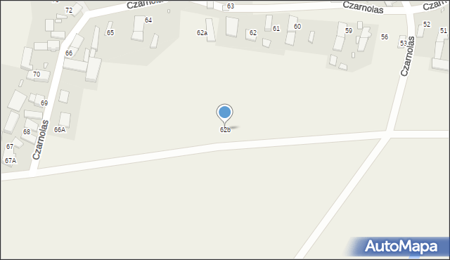 Czarnolas, Czarnolas, 62b, mapa Czarnolas