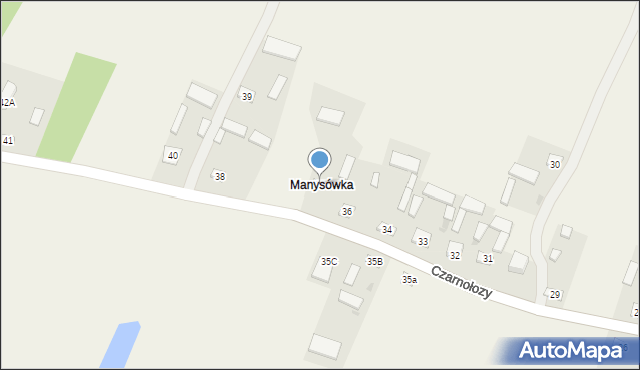 Czarnołozy, Czarnołozy, 37, mapa Czarnołozy