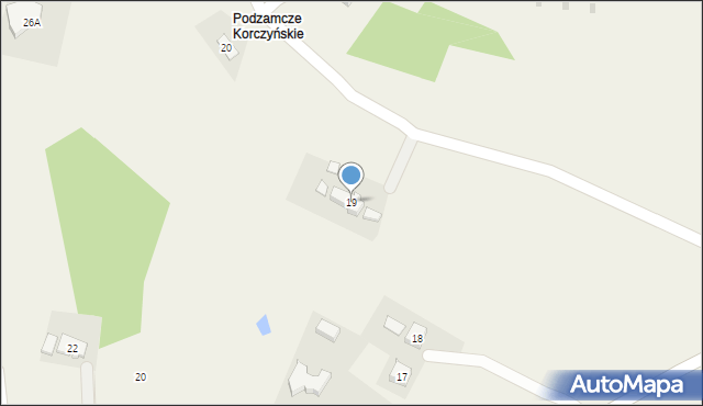 Czarnorzeki, Czarnorzeki, 19, mapa Czarnorzeki