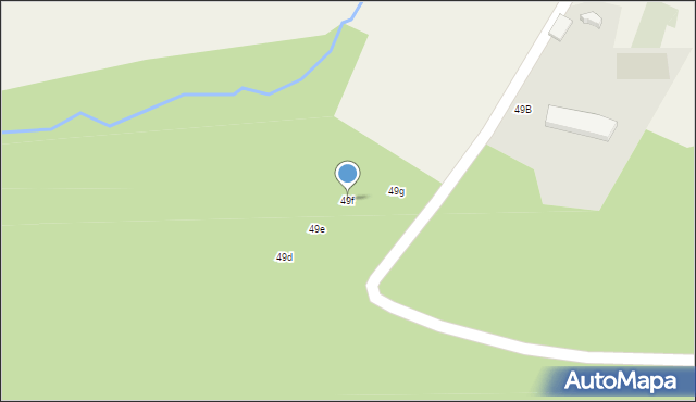 Czarnorzeki, Czarnorzeki, 49f, mapa Czarnorzeki