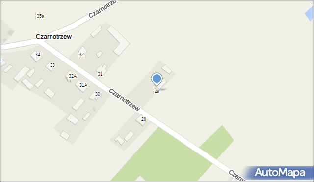 Czarnotrzew, Czarnotrzew, 29, mapa Czarnotrzew