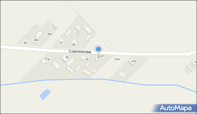 Czarnotrzew, Czarnotrzew, 41, mapa Czarnotrzew