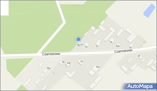 Czarnotrzew, Czarnotrzew, 53, mapa Czarnotrzew