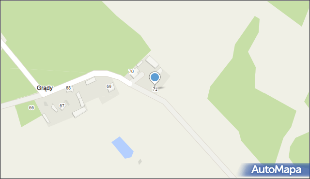 Czarnotrzew, Czarnotrzew, 71, mapa Czarnotrzew