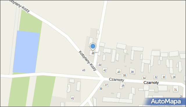 Czarnoty, Czarnoty, 46, mapa Czarnoty