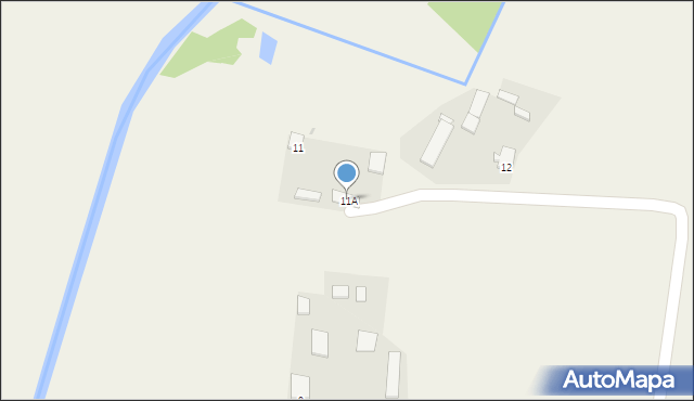 Czarnoty, Czarnoty, 11A, mapa Czarnoty