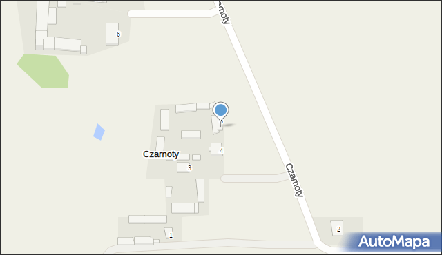 Czarnoty, Czarnoty, 5A, mapa Czarnoty