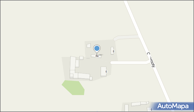 Czarnoty, Czarnoty, 8a, mapa Czarnoty