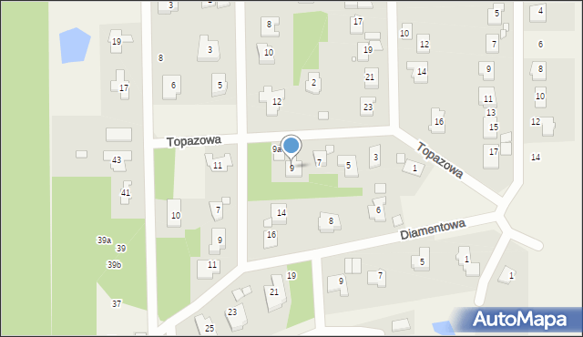 Czarnów, Czarnów, 9, mapa Czarnów