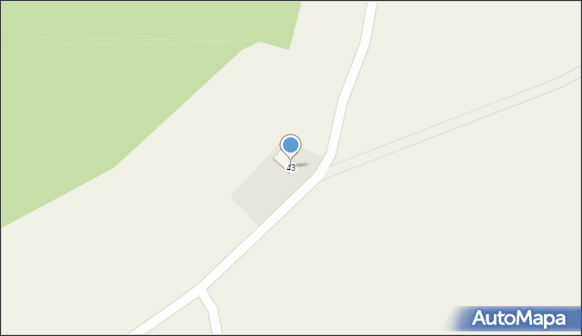 Czarnów, Czarnów, 43, mapa Czarnów
