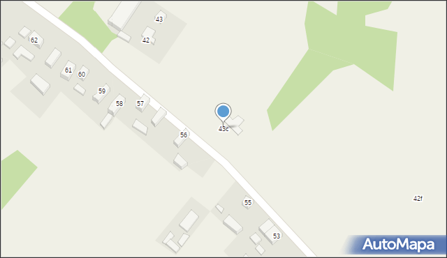 Czarnowice, Czarnowice, 43c, mapa Czarnowice