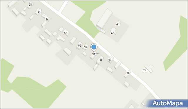 Czarnowice, Czarnowice, 59, mapa Czarnowice