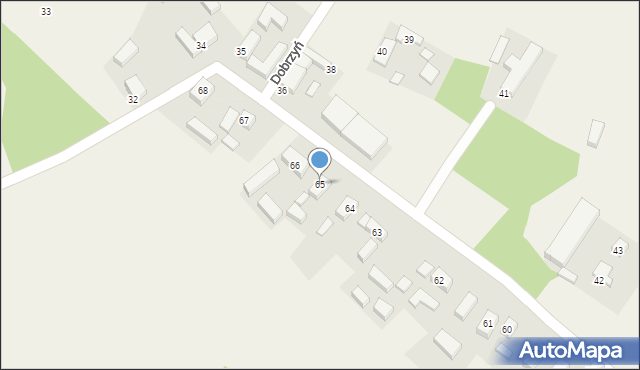 Czarnowice, Czarnowice, 65, mapa Czarnowice