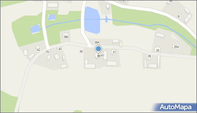 Czarnowiec, Czarnowiec, 38, mapa Czarnowiec