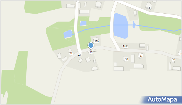 Czarnowiec, Czarnowiec, 40, mapa Czarnowiec