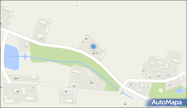 Czarnowiec, Czarnowiec, 8, mapa Czarnowiec