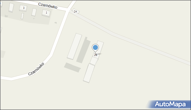 Czarnówko, Czarnówko, 2B, mapa Czarnówko
