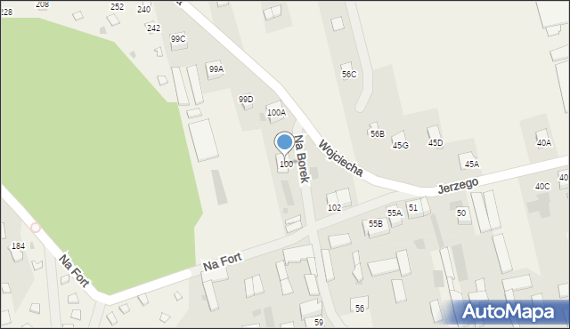 Czarnowo, Czarnowo, 100, mapa Czarnowo