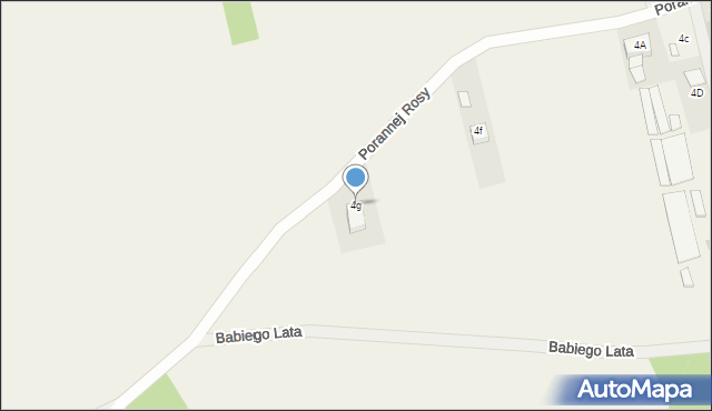 Czarnowo, Czarnowo, 4g, mapa Czarnowo