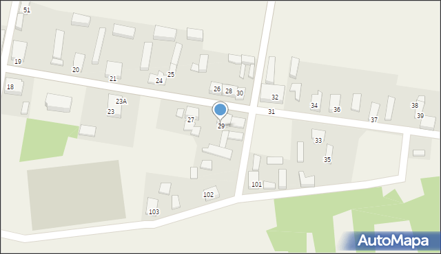 Czarnowo, Czarnowo, 29, mapa Czarnowo