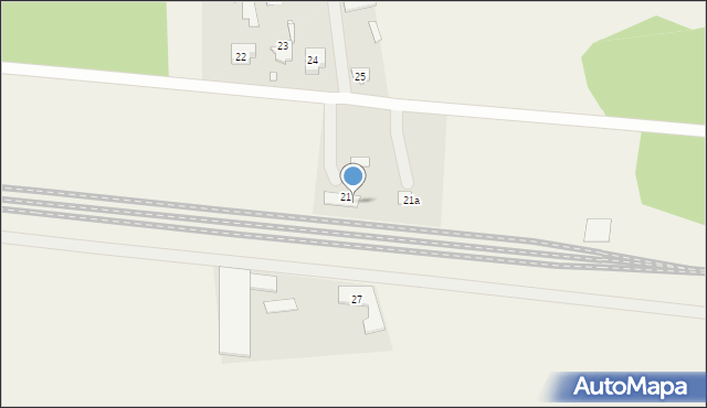 Czarnowo-Biki, Czarnowo-Biki, 23A, mapa Czarnowo-Biki