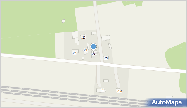 Czarnowo-Biki, Czarnowo-Biki, 24, mapa Czarnowo-Biki