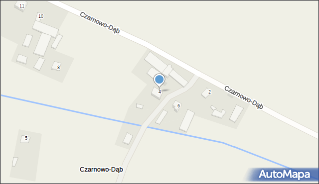 Czarnowo-Dąb, Czarnowo-Dąb, 4, mapa Czarnowo-Dąb