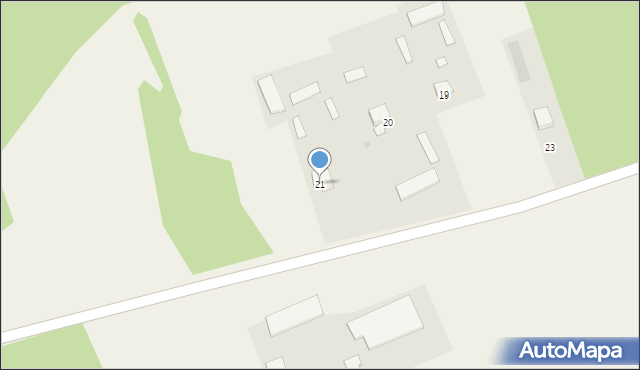Czarnowo-Undy, Czarnowo-Undy, 21, mapa Czarnowo-Undy
