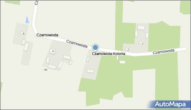 Czarnowoda, Czarnowoda, 3, mapa Czarnowoda