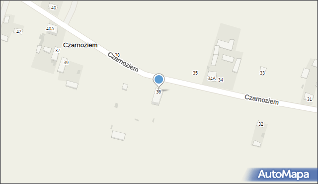 Czarnoziem, Czarnoziem, 36, mapa Czarnoziem