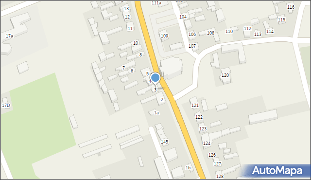 Czarnożyły, Czarnożyły, 3, mapa Czarnożyły