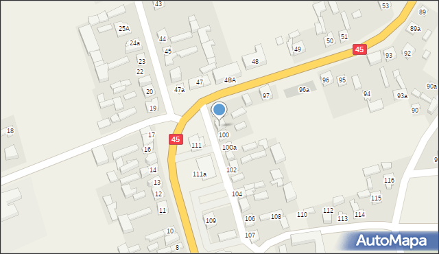 Czarnożyły, Czarnożyły, 99, mapa Czarnożyły