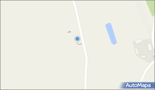 Czarnucha, Czarnucha, 13g, mapa Czarnucha