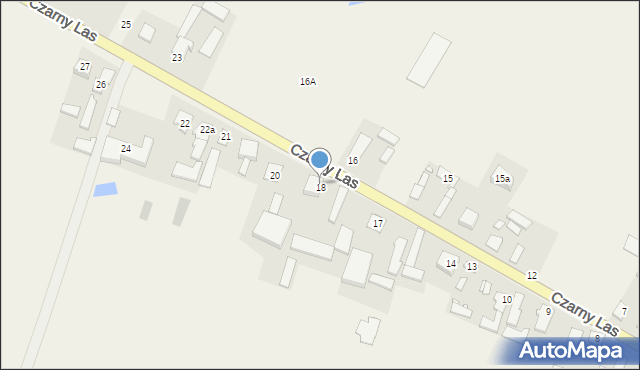 Czarny Las, Czarny Las, 19, mapa Czarny Las