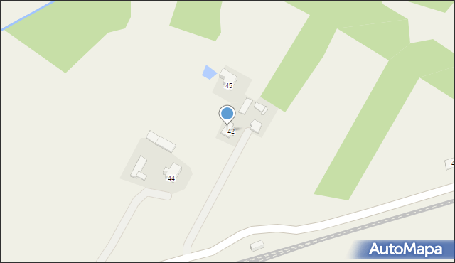 Czarny Las, Czarny Las, 43, mapa Czarny Las