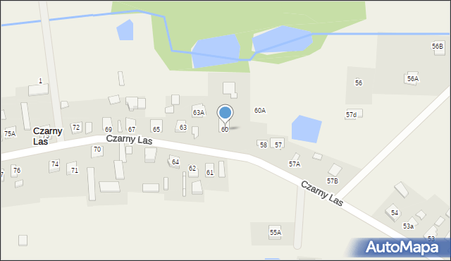 Czarny Las, Czarny Las, 60, mapa Czarny Las