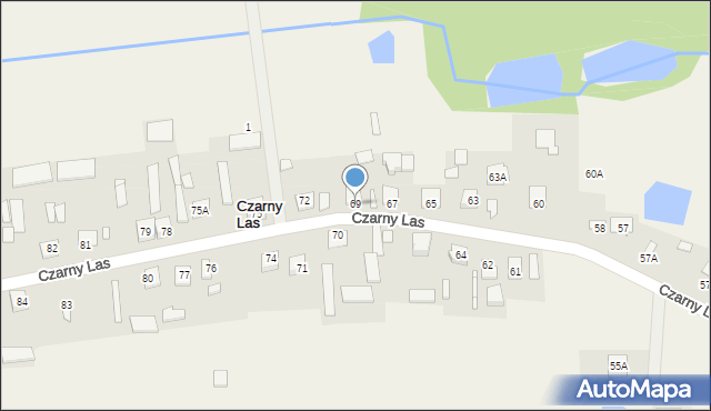 Czarny Las, Czarny Las, 69, mapa Czarny Las