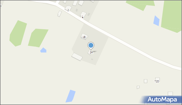 Czarny Las, Czarny Las, 1A, mapa Czarny Las