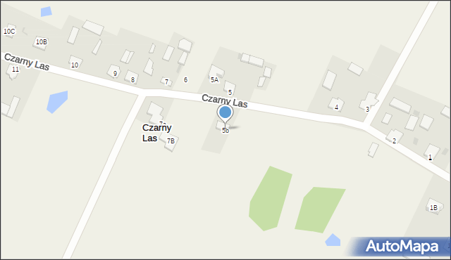 Czarny Las, Czarny Las, 5b, mapa Czarny Las