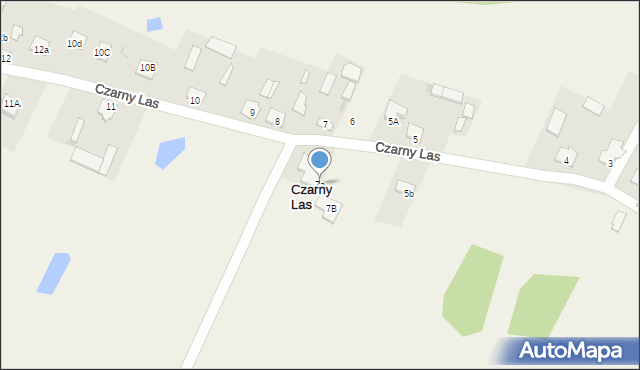 Czarny Las, Czarny Las, 7a, mapa Czarny Las