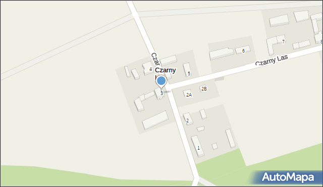 Czarny Las, Czarny Las, 3, mapa Czarny Las